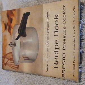 Vintage presto pressure cooker manual
